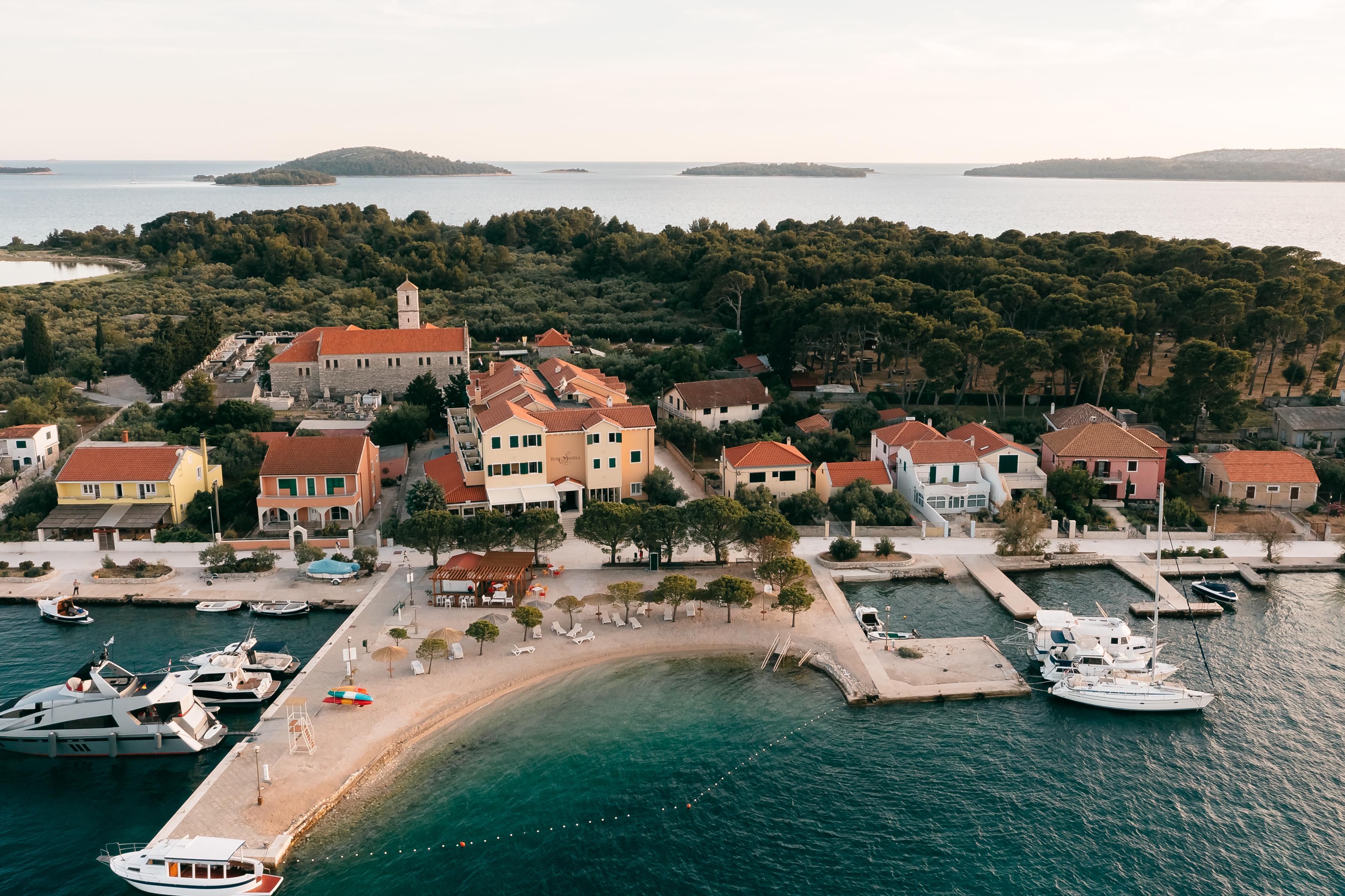 Hotel Spongiola Krapanj Eksteriør bilde